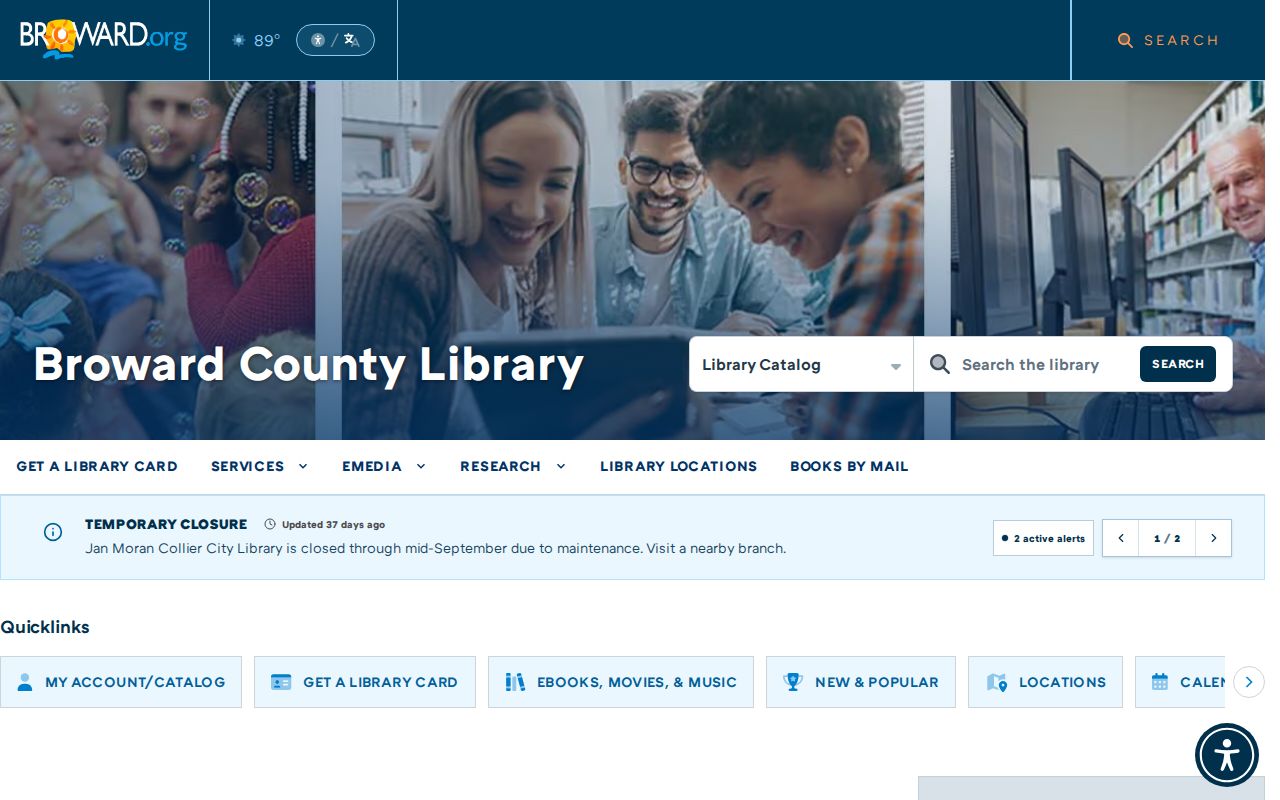 Pembroke Pines city directory genealogy portal at Broward County Library